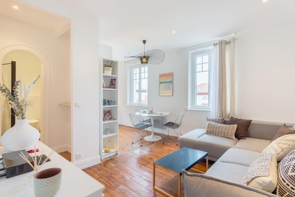 סן-ז'אן-דה-לוז Appartement Rue Gambetta, Plage A 2 Min מראה חיצוני תמונה